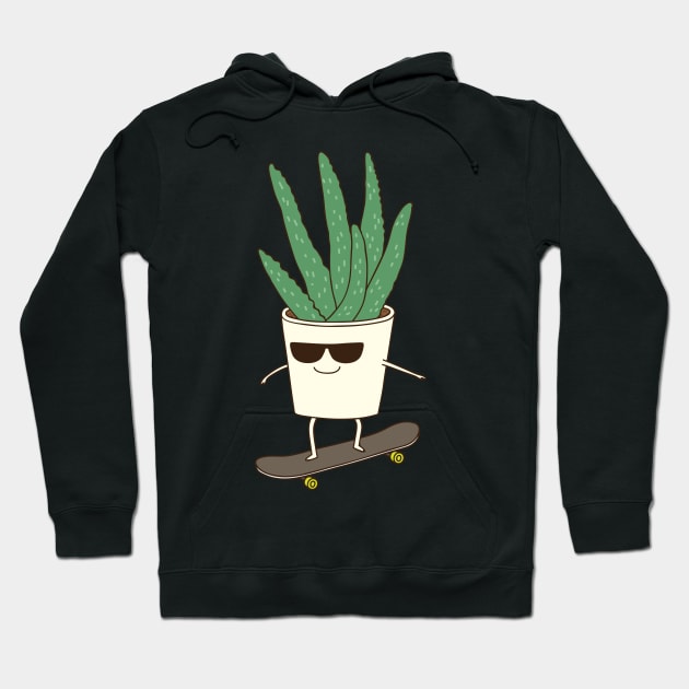 Outdoor plant Hoodie by milkyprint